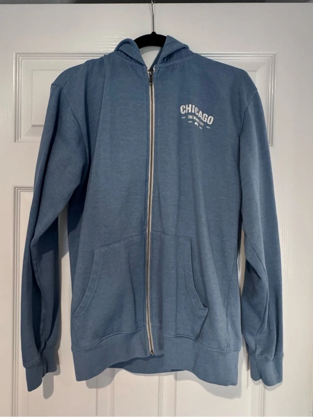 Chicago Zip-Up Hoodie